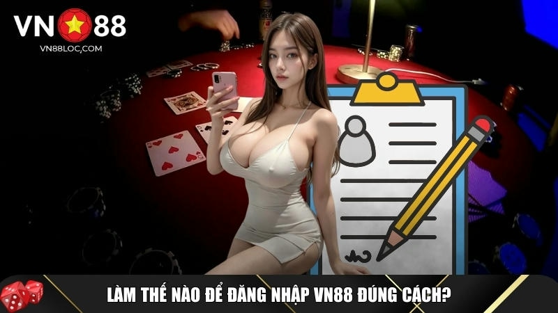 Hướng dẫn cách đăng nhập vào VN88 đúng cách