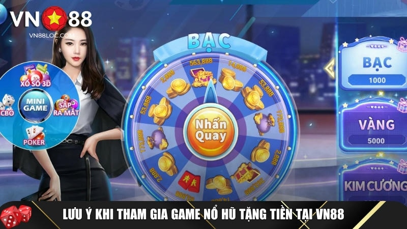 Khám Phá Game Nổ Hũ Tặng Tiền Tại VN88 Uy Tín Nhất 2025 3 Những lưu ý cơ bản khi tham gia chơi game nổ hũ tặng tiền