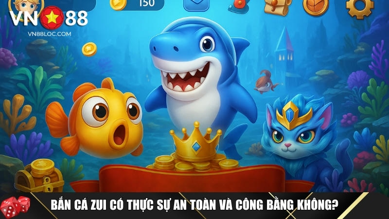 Bắn Cá Zui – Trải Nghiệm Nổ Hũ Hấp Dẫn, Đổi Thưởng Nhanh 4 Bắn cá zui tại VN88 đảm bảo an toàn và minh bạch